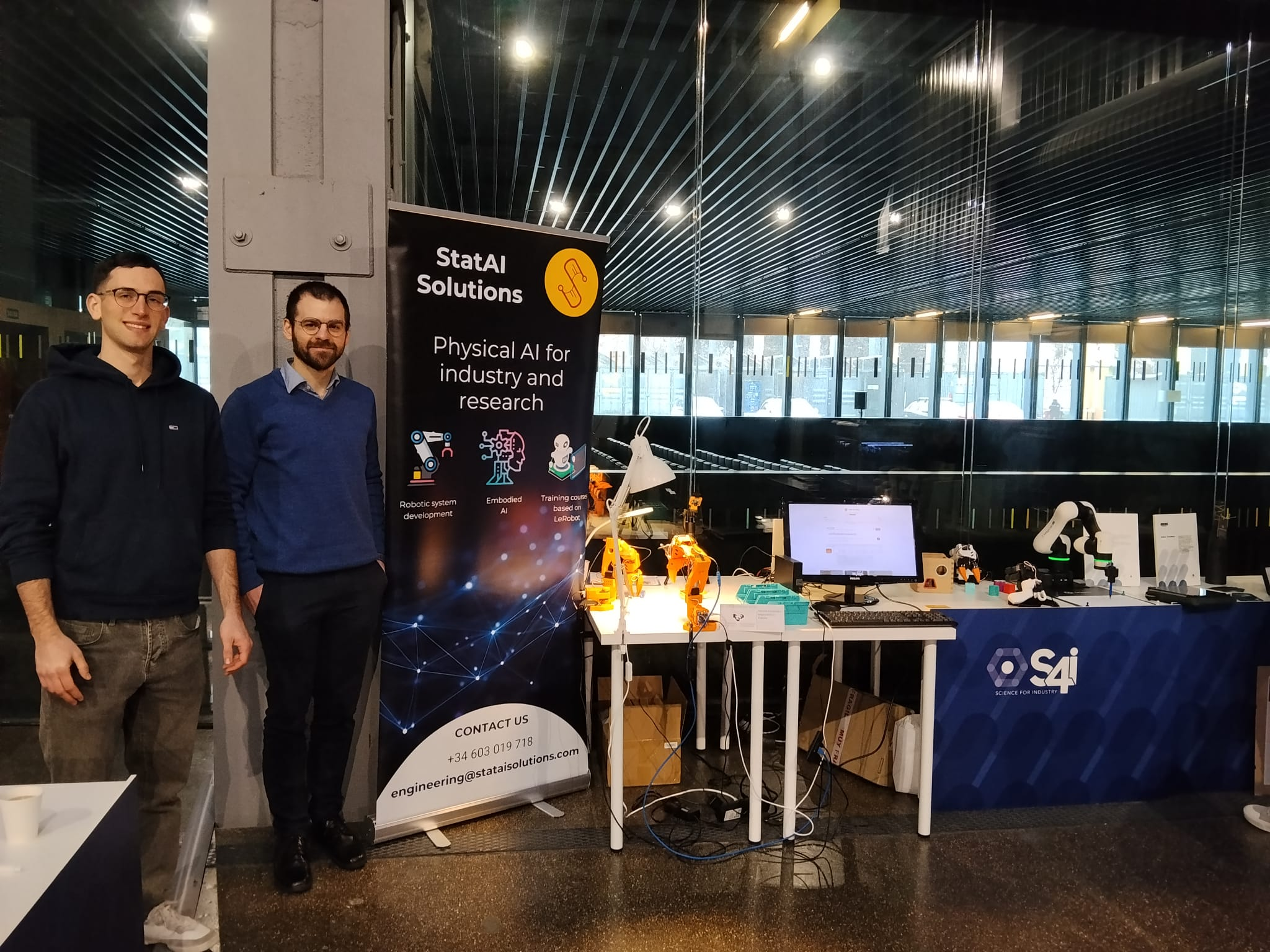 StatAI presenting the S4I autonomous inspection concept